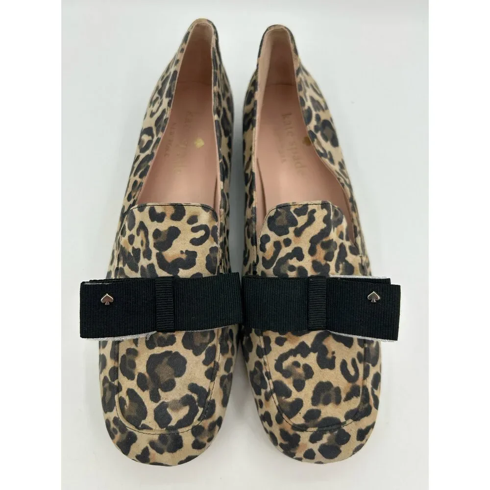 KATE SPADE Size 6B BEIGE AND BLACK Women Loafer